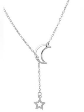 3 for 30$ - Star and Moon Y Shape Necklace